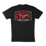 Grip & Rip Tee - Red/White