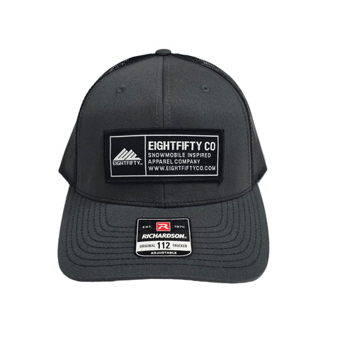 EF Patch Hat – Richardson 112 (Charcoal/Black)