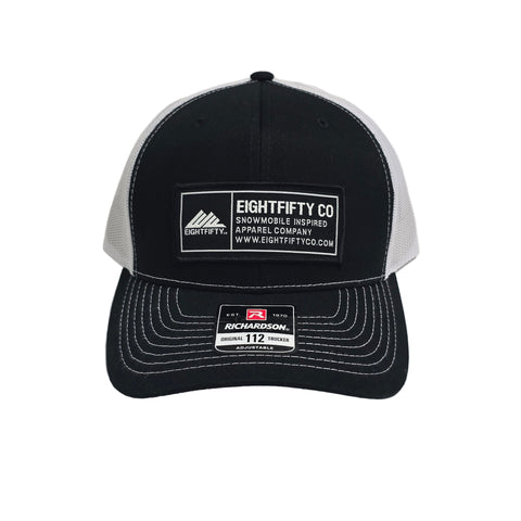EF Patch Hat - Richardson 112 (Black/White)