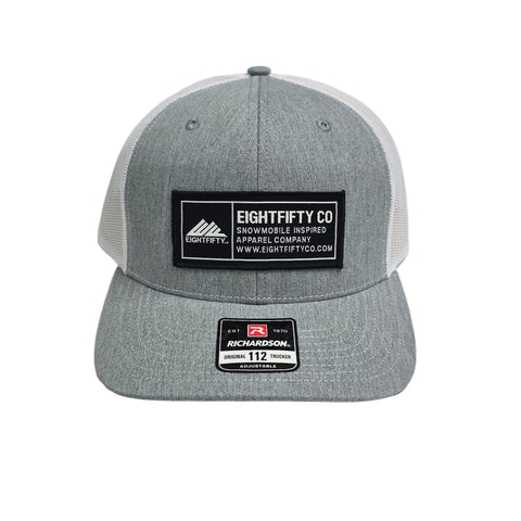 EF Patch Hat – Richardson 112 (Heather Grey/White)