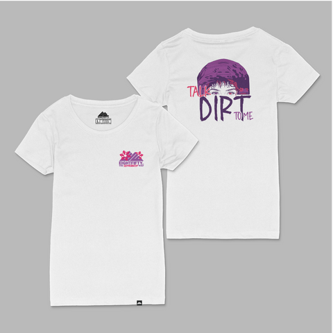 Talk Dirt Women’s Tee – Artwork By Sierra Winter