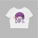 Talk Dirt Crop Top – Artwork By Sierra Winter